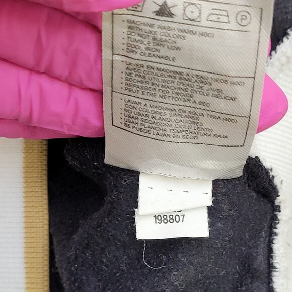 NIKE LB-23 Jacket 2XL 30x29 Baggy Lebron-James Black White - Picture 9 of 16